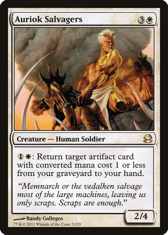 Auriok Salvagers [Modern Masters] | Good Games Morley