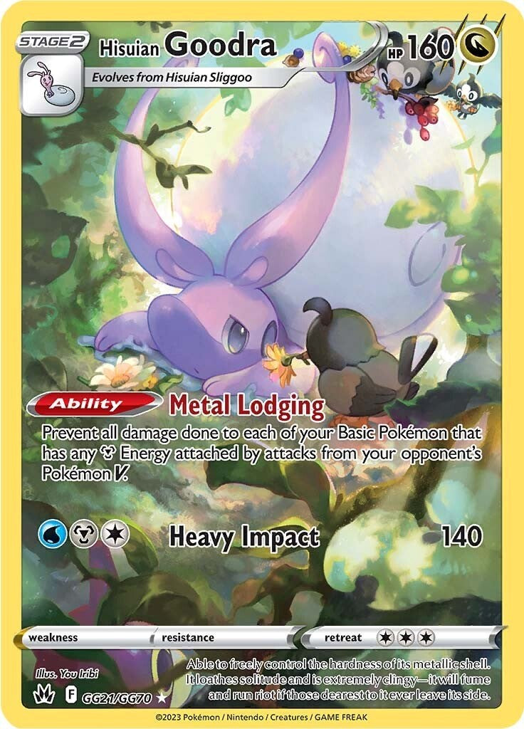 Hisuian Goodra (GG21/GG70) [Sword & Shield: Crown Zenith] | Good Games Morley