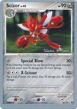 Scizor LV.42 (29/100) (Intimidation - Tristan Robinson) [World Championships 2008] | Good Games Morley