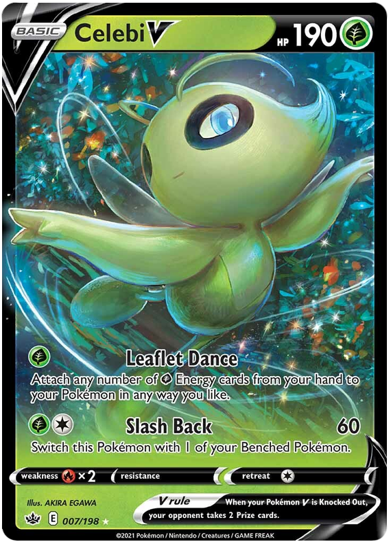 Celebi V (007/198) [Sword & Shield: Chilling Reign] | Good Games Morley