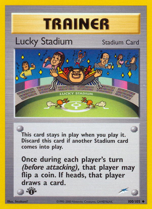 Lucky Stadium (100/105) [Neo Destiny 1st Edition] | Good Games Morley