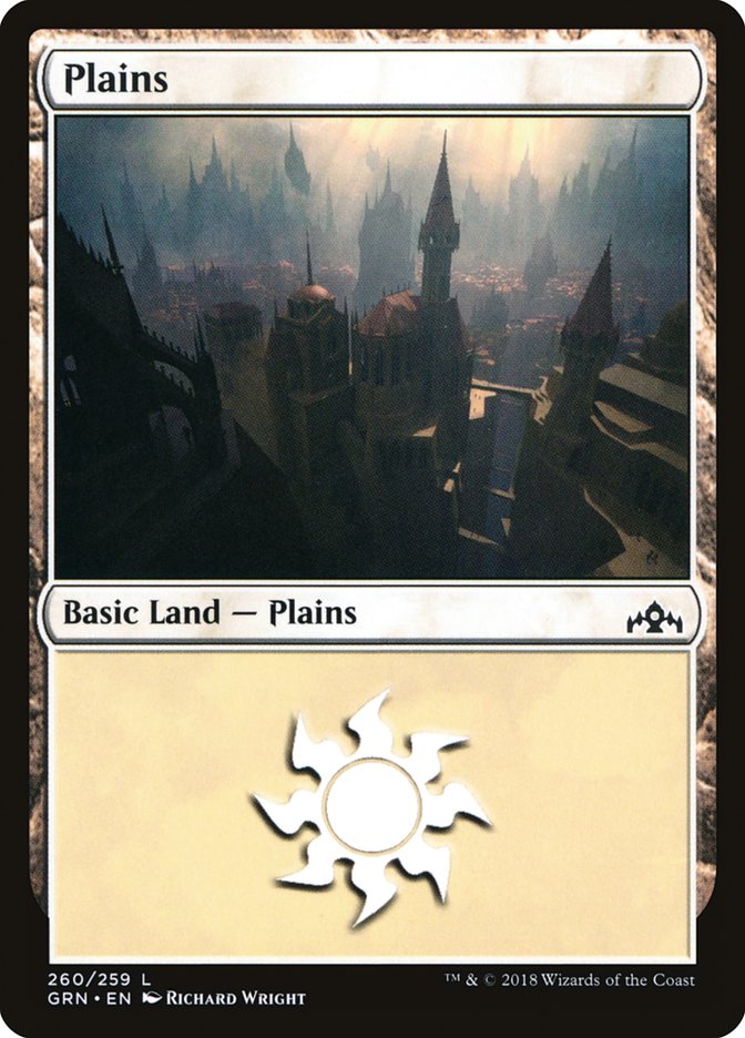 Plains (260) [Guilds of Ravnica] | Good Games Morley