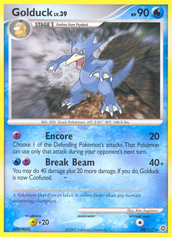 Golduck (28/132) [Diamond & Pearl: Secret Wonders] | Good Games Morley