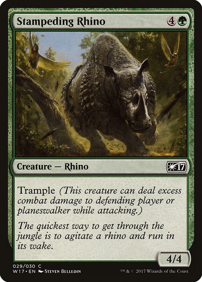 Stampeding Rhino [Welcome Deck 2017] | Good Games Morley
