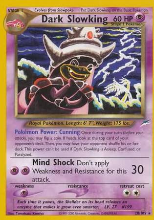 Dark Slowking (20/105) [Neo Destiny Unlimited] | Good Games Morley