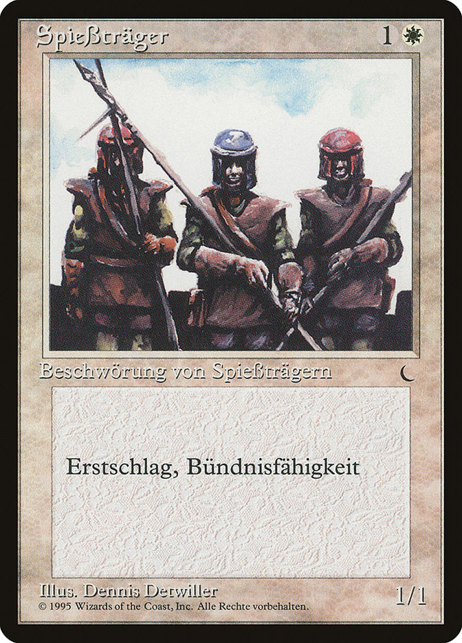 Pikemen (German) - "SpieBtrager" [Renaissance] | Good Games Morley