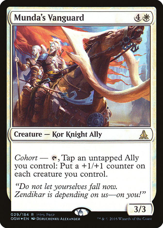 Munda's Vanguard (Intro Pack) [Oath of the Gatewatch Promos] | Good Games Morley