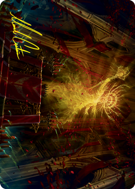 Katilda, Dawnhart Martyr Art Card (Gold-Stamped Signature) [Innistrad: Crimson Vow Art Series] | Good Games Morley