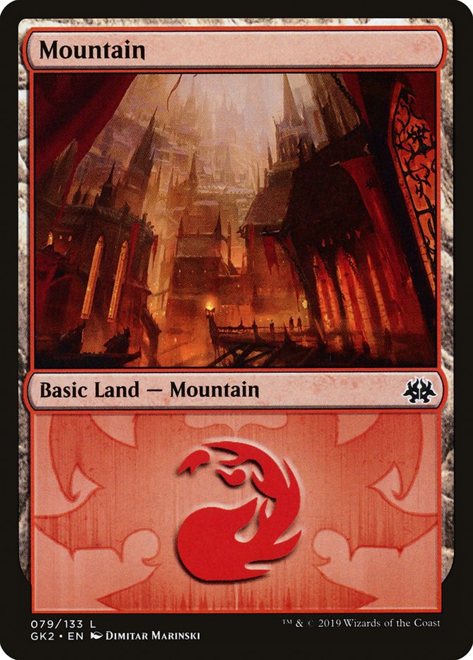 Mountain (79) [Ravnica Allegiance Guild Kit] | Good Games Morley