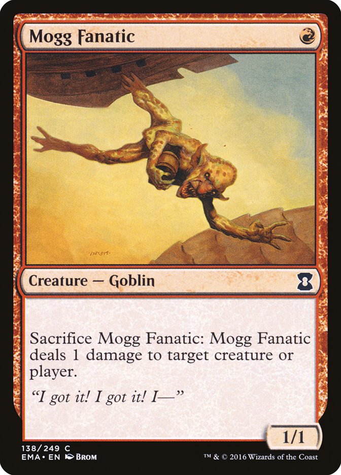 Mogg Fanatic [Eternal Masters] | Good Games Morley