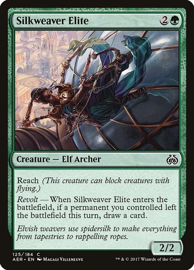 Silkweaver Elite [Aether Revolt] | Good Games Morley