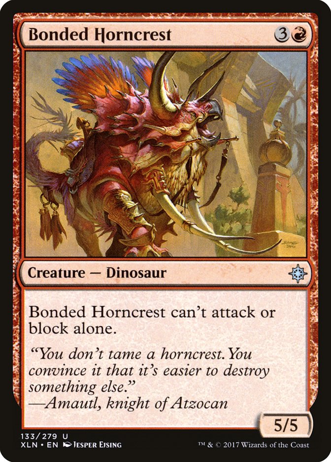 Bonded Horncrest [Ixalan] | Good Games Morley