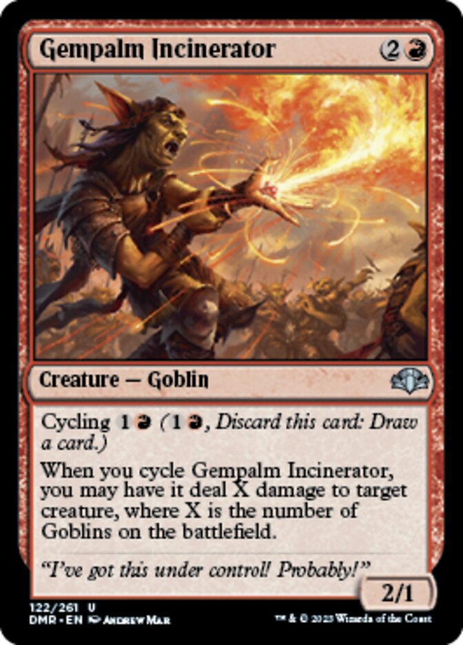 Gempalm Incinerator [Dominaria Remastered] | Good Games Morley