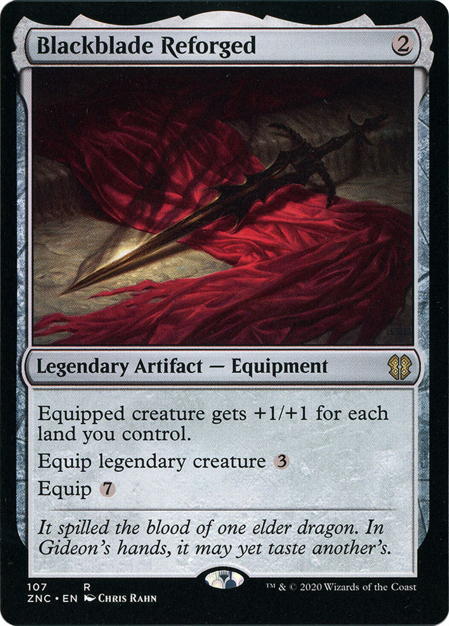 Blackblade Reforged [Zendikar Rising Commander] | Good Games Morley