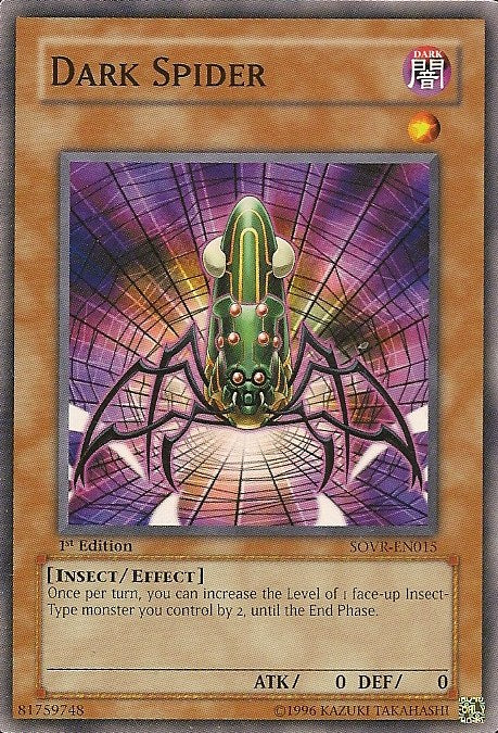 Dark Spider [SOVR-EN015] Common | Good Games Morley