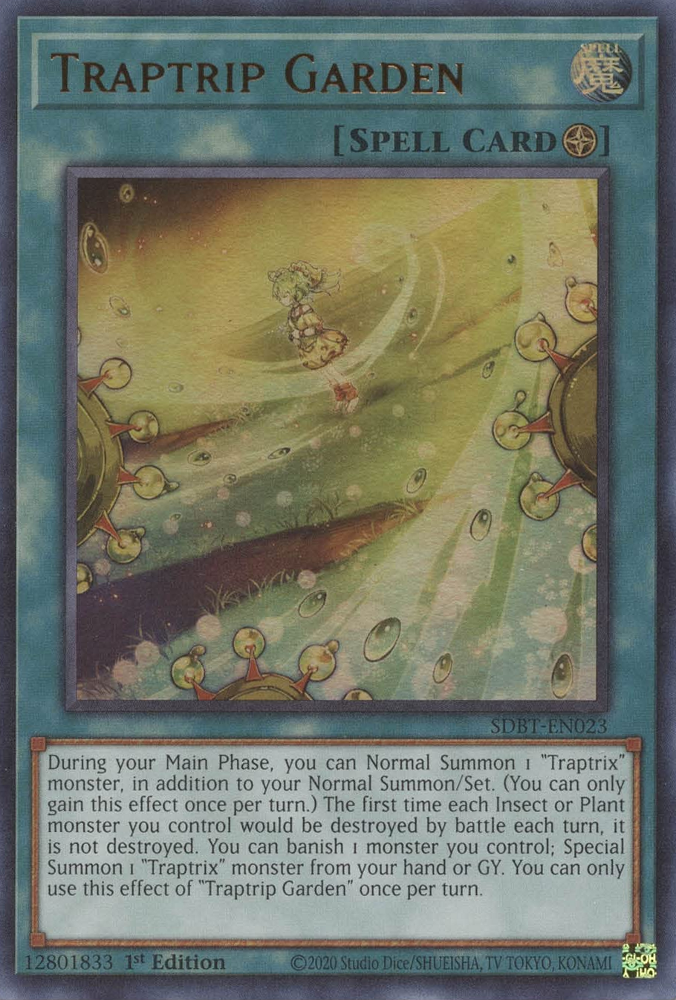 Traptrip Garden [SDBT-EN023] Ultra Rare | Good Games Morley