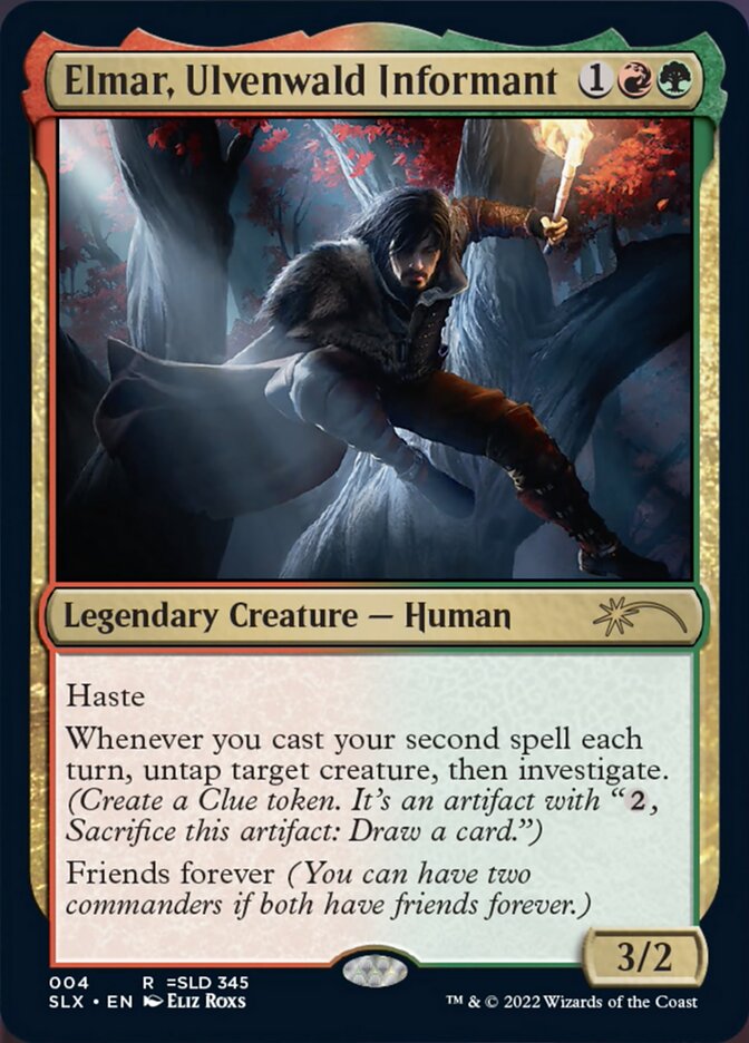 Elmar, Ulvenwald Informant [Secret Lair: Universes Within] | Good Games Morley