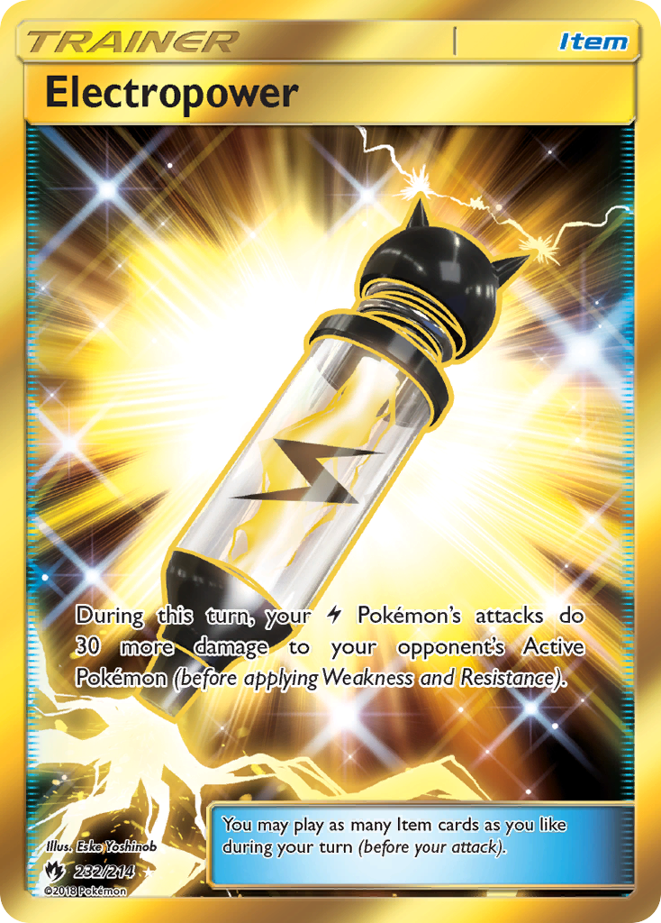 Electropower (232/214) [Sun & Moon: Lost Thunder] | Good Games Morley