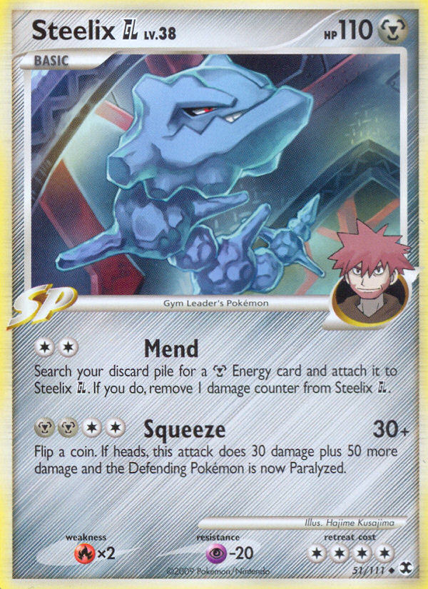 Steelix GL (51/111) [Platinum: Rising Rivals] | Good Games Morley