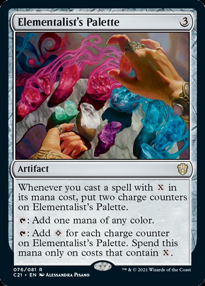 Elementalist's Palette [Commander 2021] | Good Games Morley