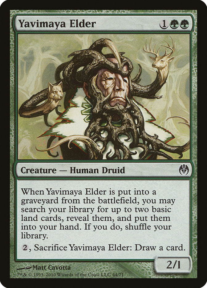 Yavimaya Elder [Duel Decks: Phyrexia vs. the Coalition] | Good Games Morley