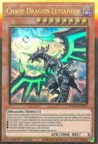 Chaos Dragon Levianeer (Alternate Art) [MAGO-EN017] Gold Rare | Good Games Morley