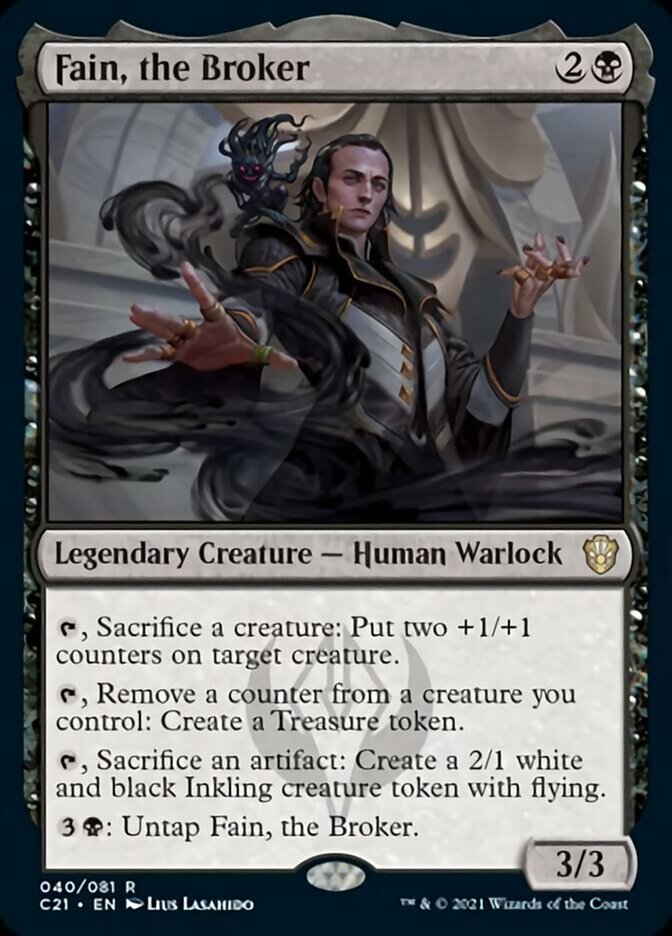 Fain, the Broker [Commander 2021] | Good Games Morley