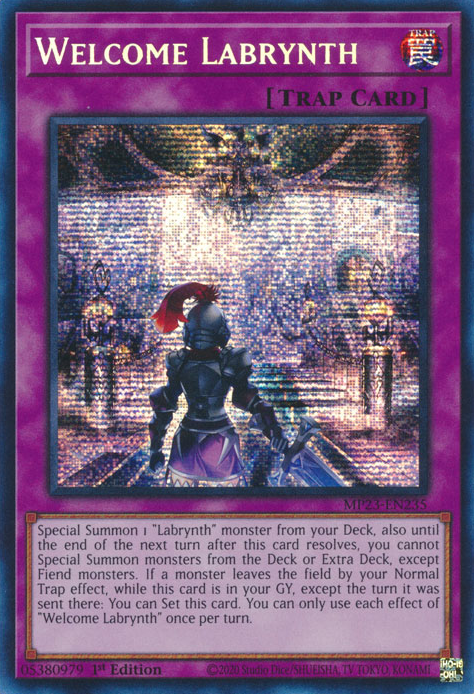 Welcome Labrynth [MP23-EN235] Prismatic Secret Rare | Good Games Morley