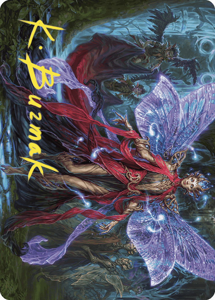 Tegwyll, Duke of Splendor Art Card (Gold-Stamped Signature) [Wilds of Eldraine Art Series] | Good Games Morley