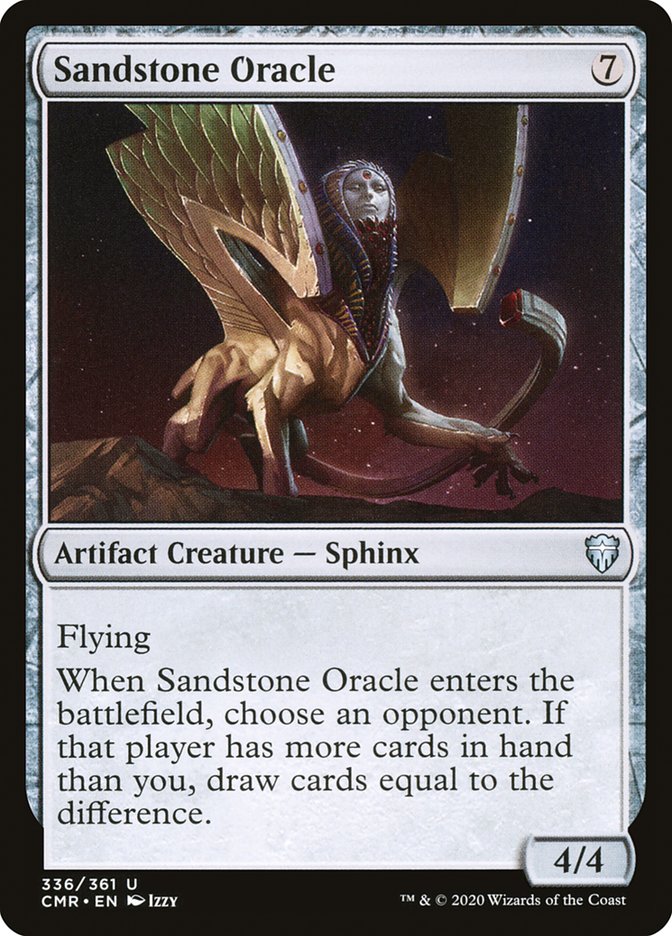 Sandstone Oracle [Commander Legends] | Good Games Morley