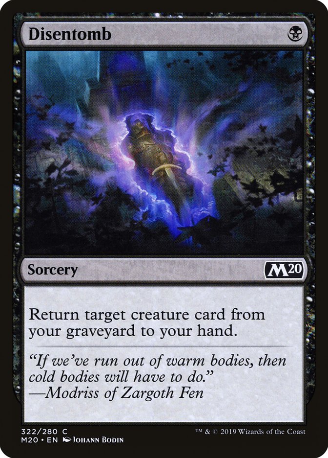 Disentomb [Core Set 2020] | Good Games Morley