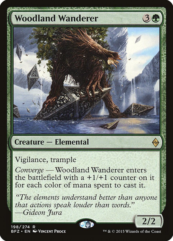 Woodland Wanderer [Battle for Zendikar] | Good Games Morley