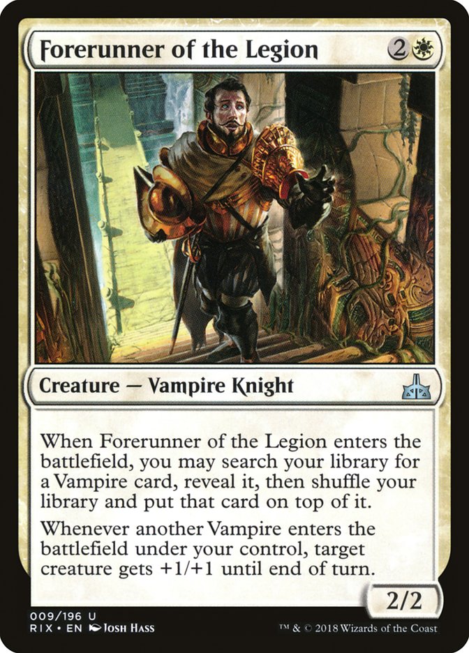 Forerunner of the Legion [Rivals of Ixalan] | Good Games Morley