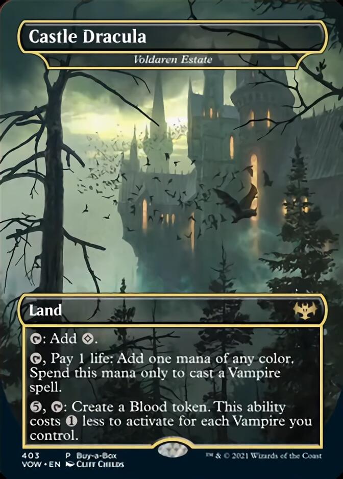 Voldaren Estate - Castle Dracula (Buy-A-Box) [Innistrad: Crimson Vow] | Good Games Morley