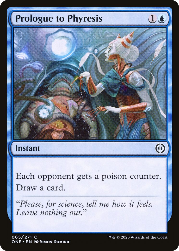 Prologue to Phyresis [Phyrexia: All Will Be One] | Good Games Morley