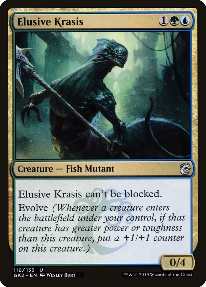 Elusive Krasis [Ravnica Allegiance Guild Kit] | Good Games Morley