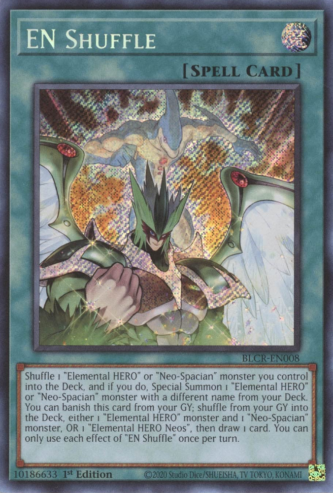 EN Shuffle [BLCR-EN008] Secret Rare | Good Games Morley