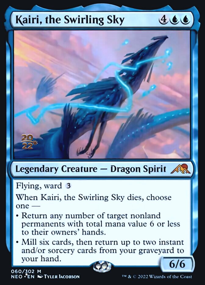 Kairi, the Swirling Sky [Kamigawa: Neon Dynasty Prerelease Promos] | Good Games Morley