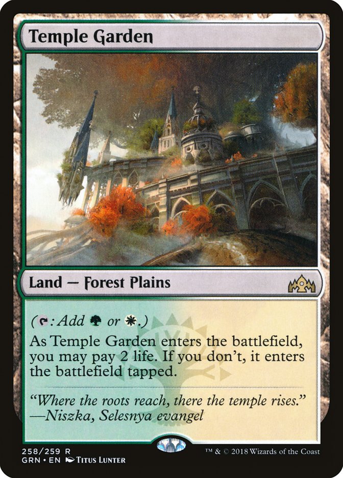 Temple Garden [Guilds of Ravnica] | Good Games Morley