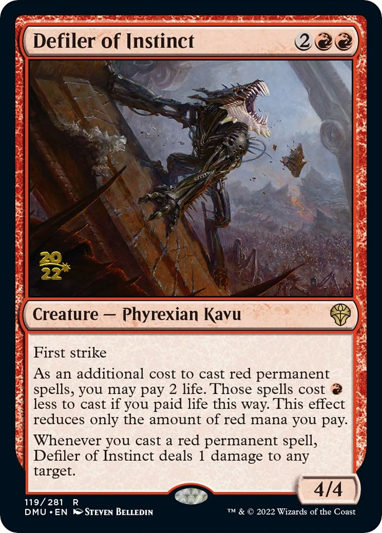 Defiler of Instinct [Dominaria United Prerelease Promos] | Good Games Morley