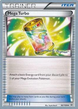 Mega Turbo (86/108) (Primal Groudon - Alejandro Ng-Guzman) [World Championships 2015] | Good Games Morley