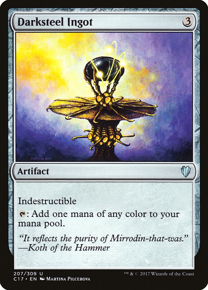 Darksteel Ingot [Commander 2017] | Good Games Morley