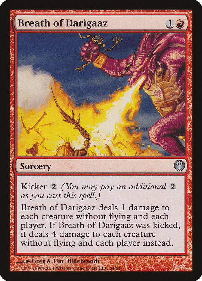Breath of Darigaaz [Duel Decks: Knights vs. Dragons] | Good Games Morley