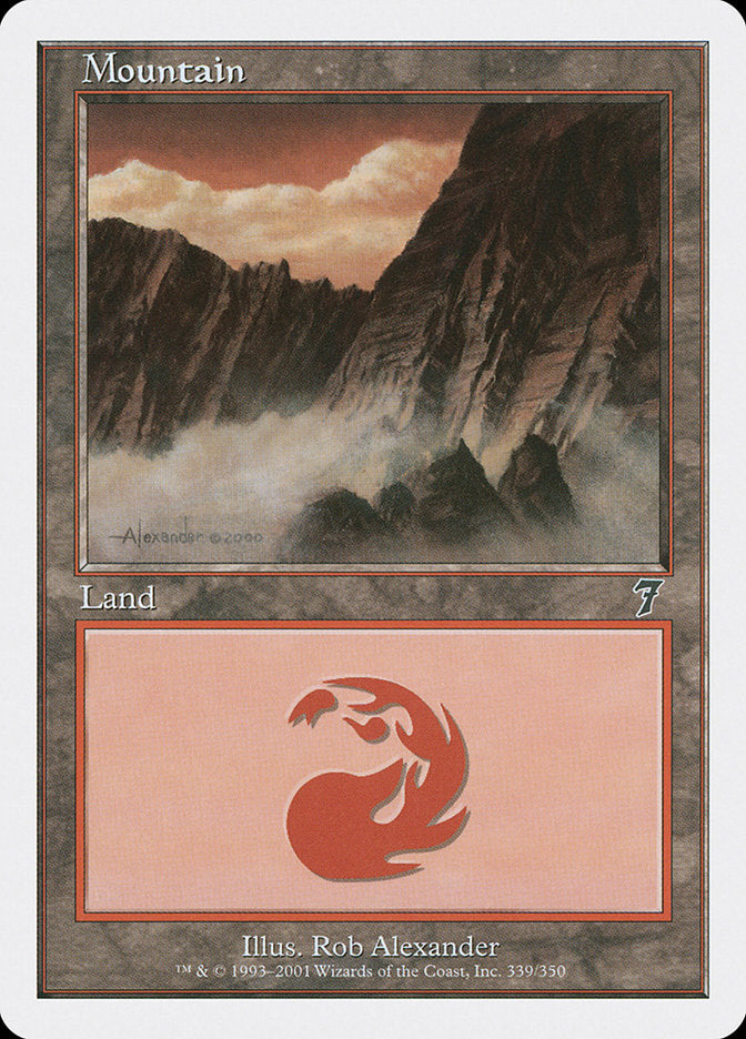 Mountain (339) [Seventh Edition] | Good Games Morley