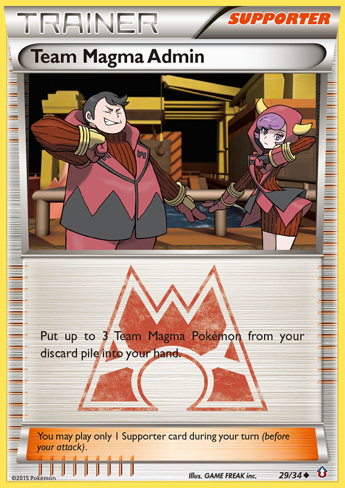 Team Magma Admin (29/34) [XY: Double Crisis] | Good Games Morley