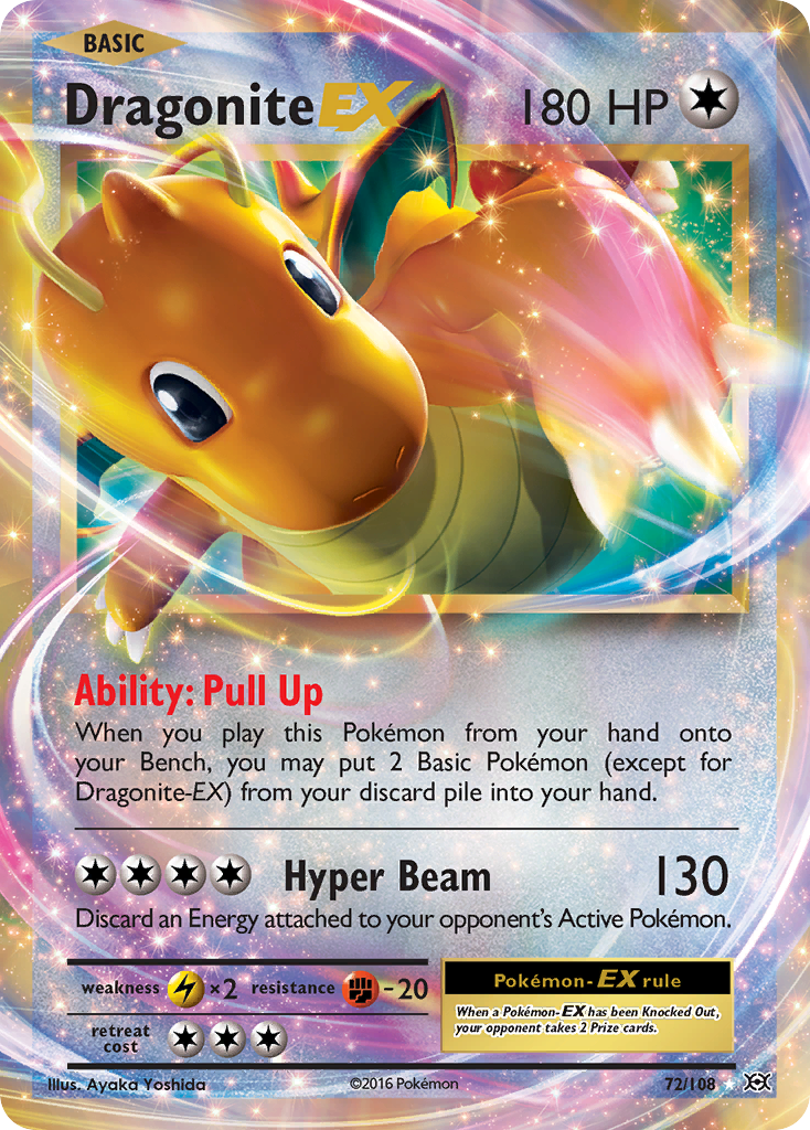 Dragonite EX (72/108) [XY: Evolutions] | Good Games Morley