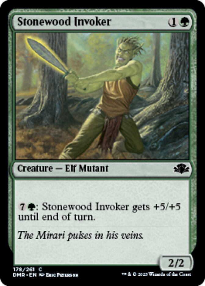 Stonewood Invoker [Dominaria Remastered] | Good Games Morley