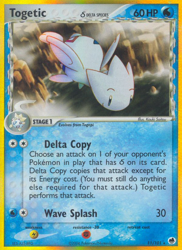 Togetic (11/101) (Delta Species) [EX: Dragon Frontiers] | Good Games Morley