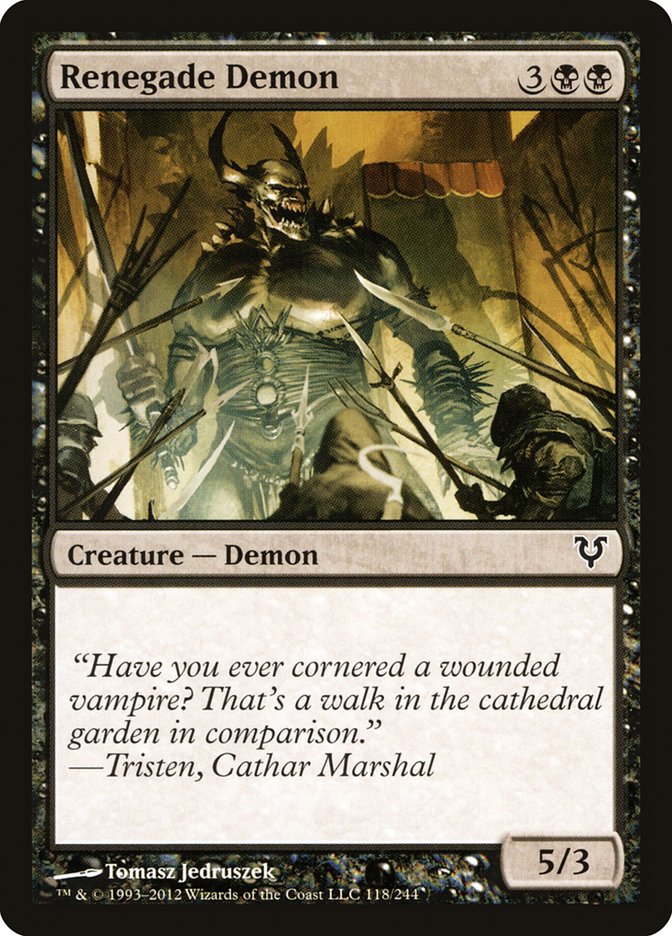 Renegade Demon [Avacyn Restored] | Good Games Morley
