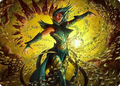Dragonsguard Elite Art Card (16/81) [Strixhaven: School of Mages Art Series] | Good Games Morley